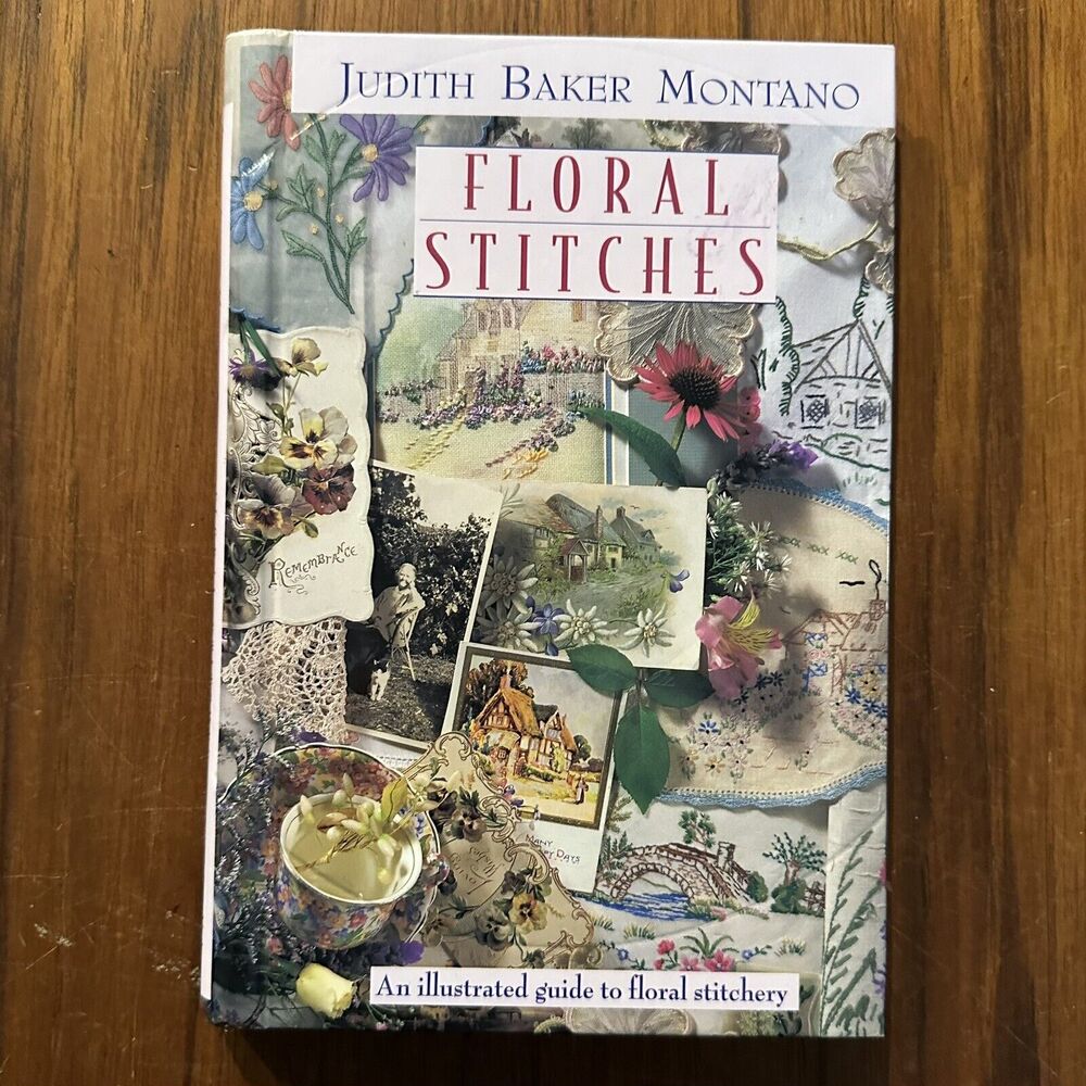 HC Spiral Floral Stitches An Illustrated Stitch Guide by Judith Baker Montano